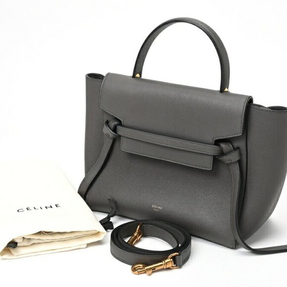 CELINE Gray Shoulder Bag - Picture 10 of 10